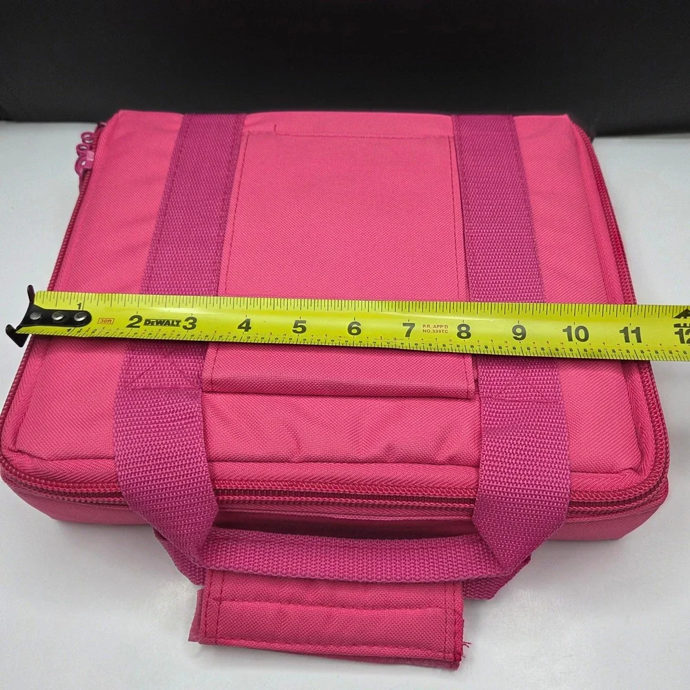 Bulldog Cases Padded Carrying Case Pink Nylon Foam Lined Travel Bag G7